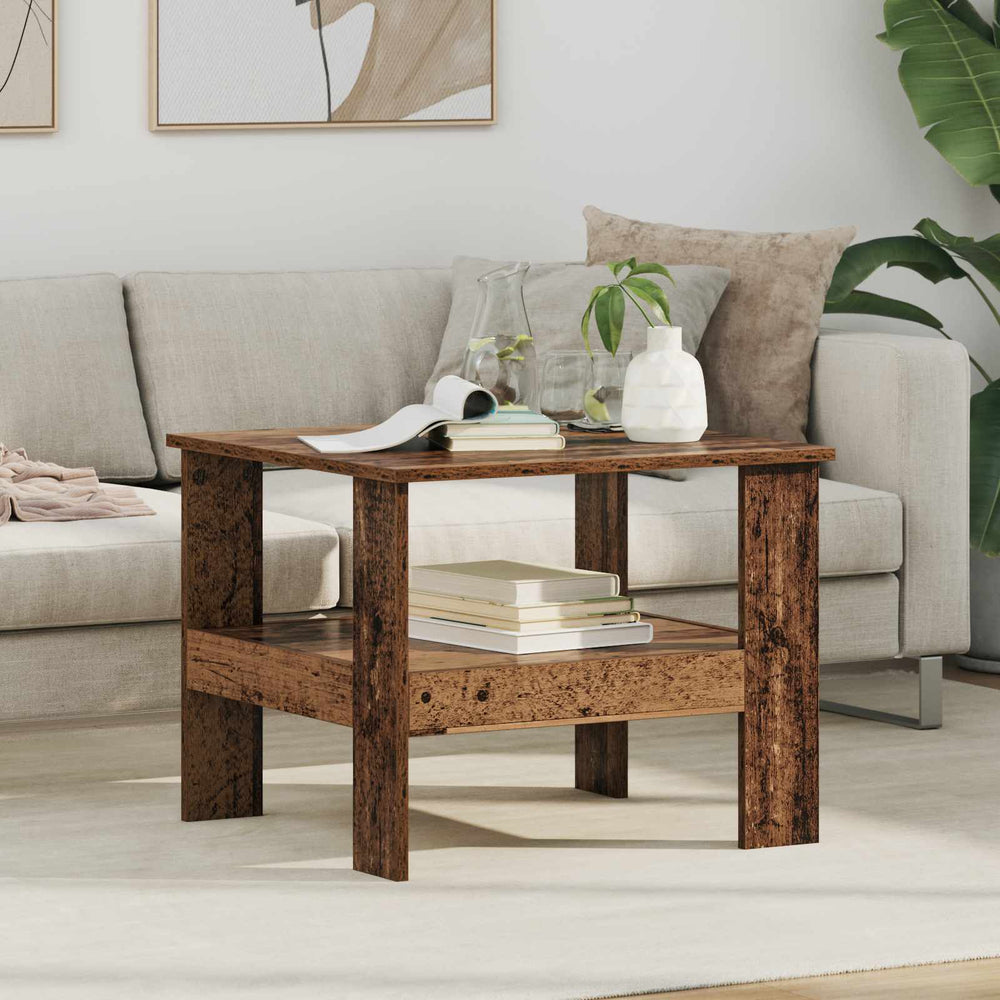 Couchtisch Altholz 57x55x45 cm