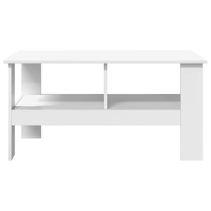 Couchtisch Weiß 90x50 cm Holzwerkstoff
