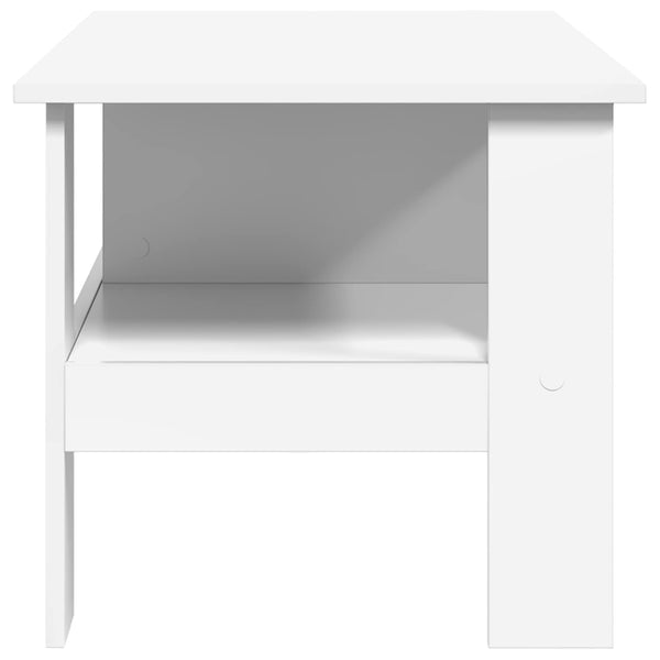 Couchtisch Weiß 90x50 cm Holzwerkstoff