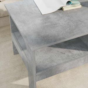 Couchtisch Beton Grau 90x50 cm