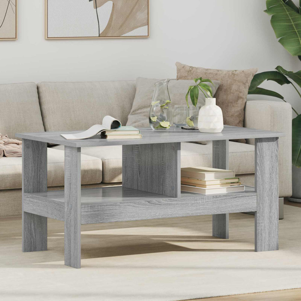 Couchtisch Sonoma Grau 90x50 cm