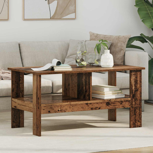 Couchtisch Altholz 90x50 cm