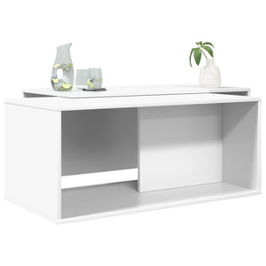 Weißes Couchtisch Set, 2-teilig
