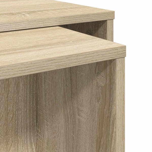 Sonoma Eiche Couchtisch Set, 2-teilig