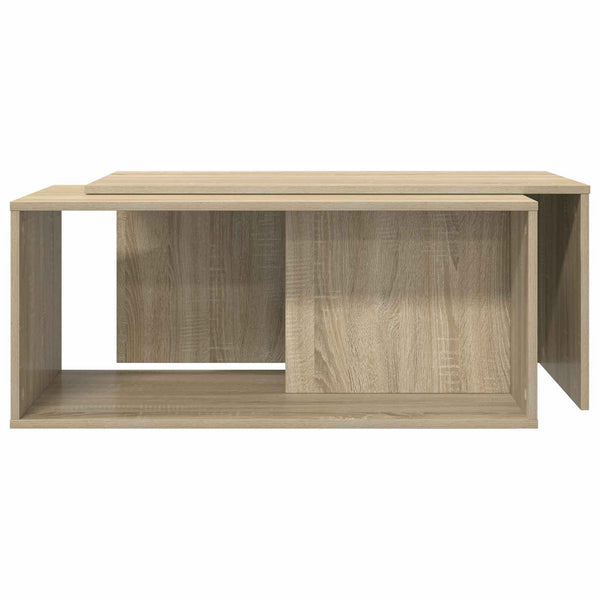 Sonoma Eiche Couchtisch Set, 2-teilig