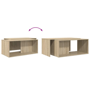 Sonoma Eiche Couchtisch Set, 2-teilig
