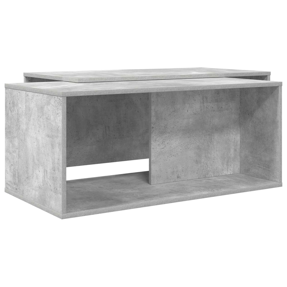 Couchtisch Set 2-teilig Beton Grau
