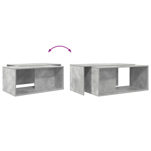 Couchtisch Set 2-teilig Beton Grau