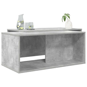Couchtisch Set 2-teilig Beton Grau