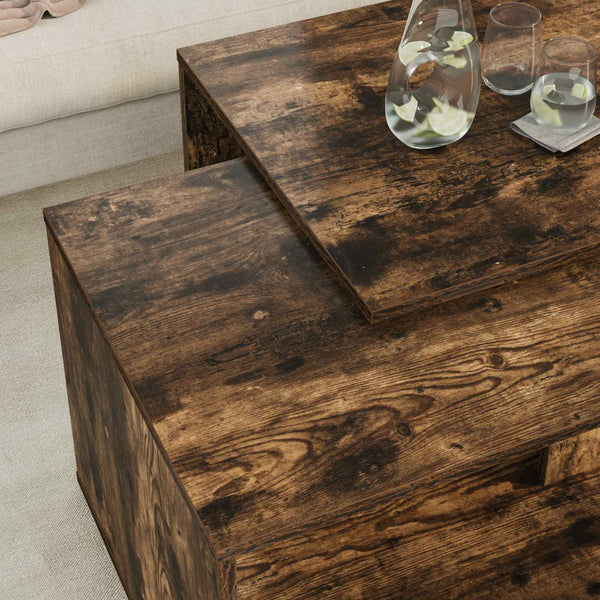 Couchtisch Set 2er Räuchereiche