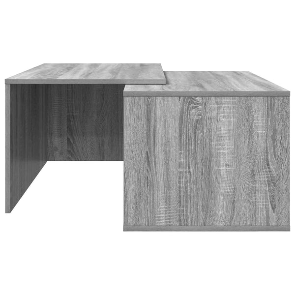 Graues Couchtisch-Set, 2-teilig