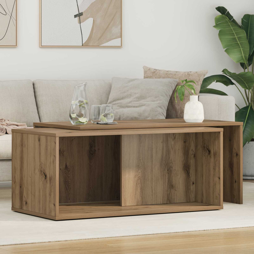 Couchtisch Set, Artisan Eiche, 2-teilig