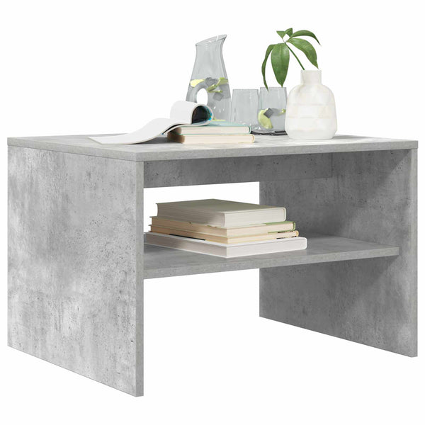 Beton Grau Couchtisch 60x50 cm