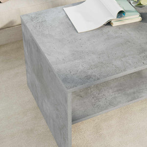 Couchtisch Beton Grau 80x50 cm