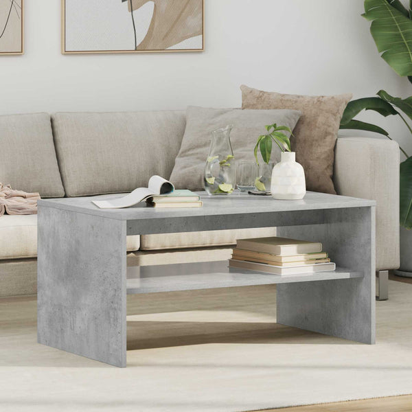 Couchtisch Beton Grau 80x50 cm
