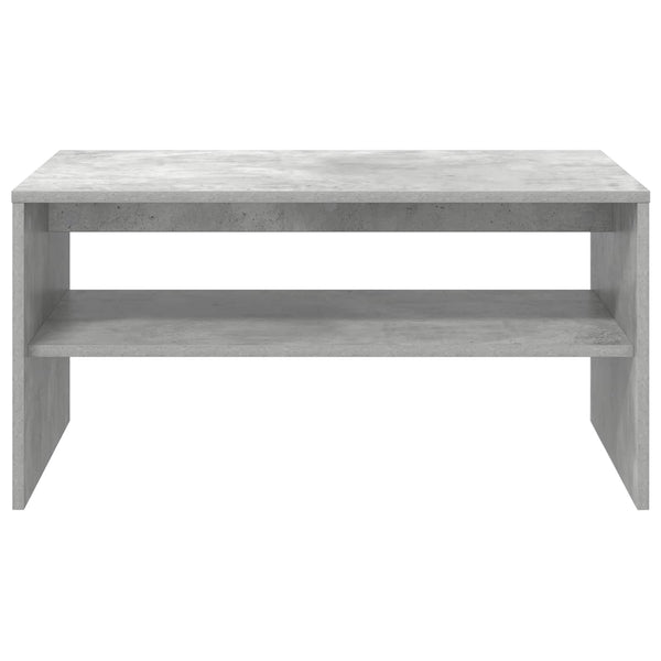 Couchtisch Beton Grau 80x50 cm