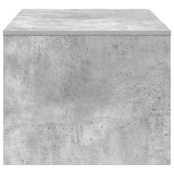 Couchtisch Beton Grau 80x50 cm