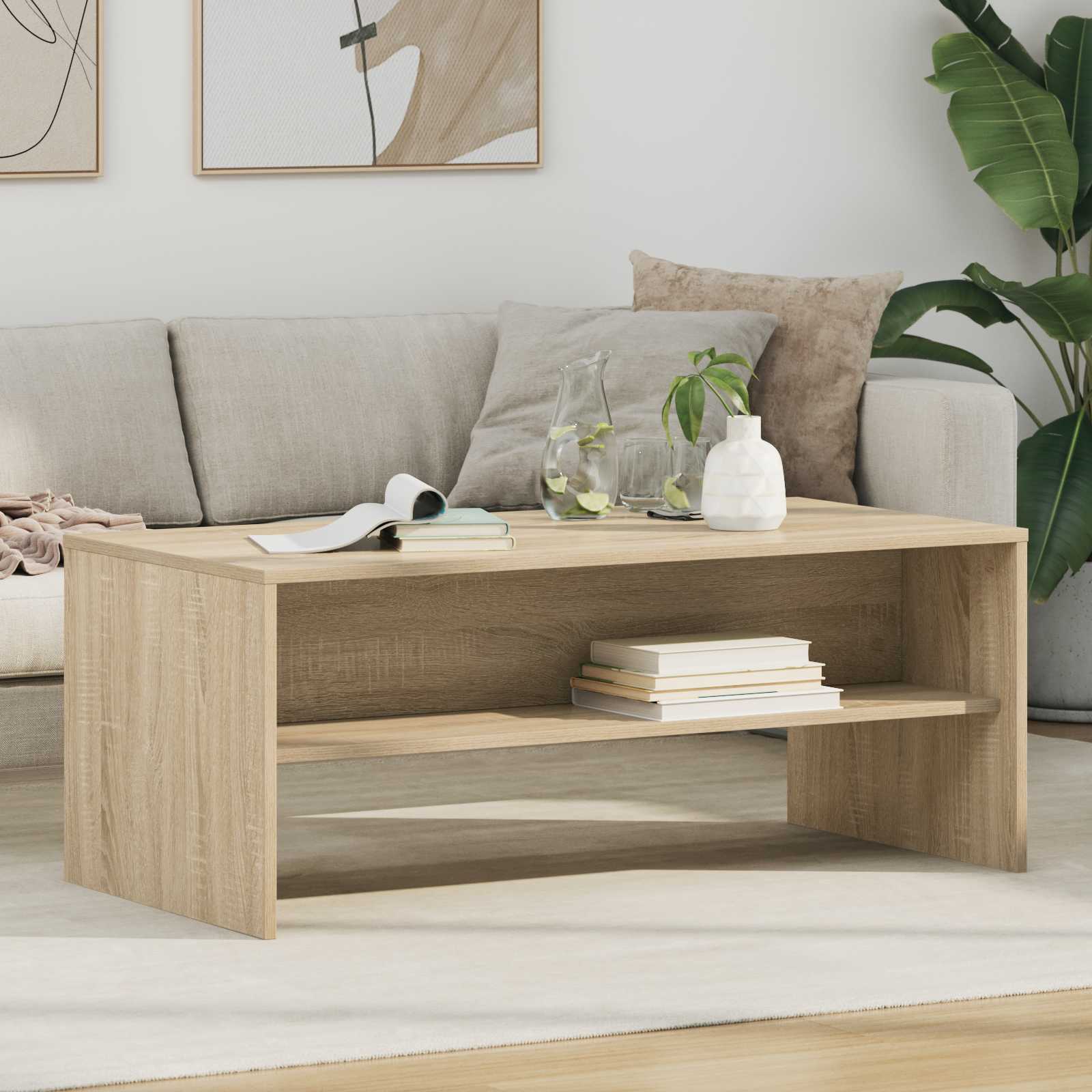 Couchtisch Sonoma-Eiche 100x50 cm