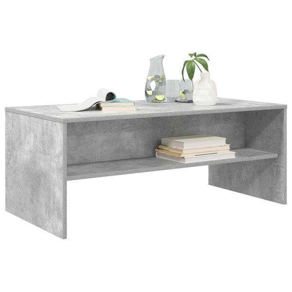 Couchtisch Beton Grau 100x50 cm