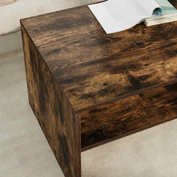 Couchtisch Geräucherte Eiche 100x50 cm