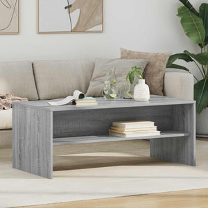 Couchtisch Sonoma Grau 100x50 cm