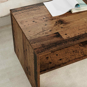 Couchtisch Altholz 100x50 cm