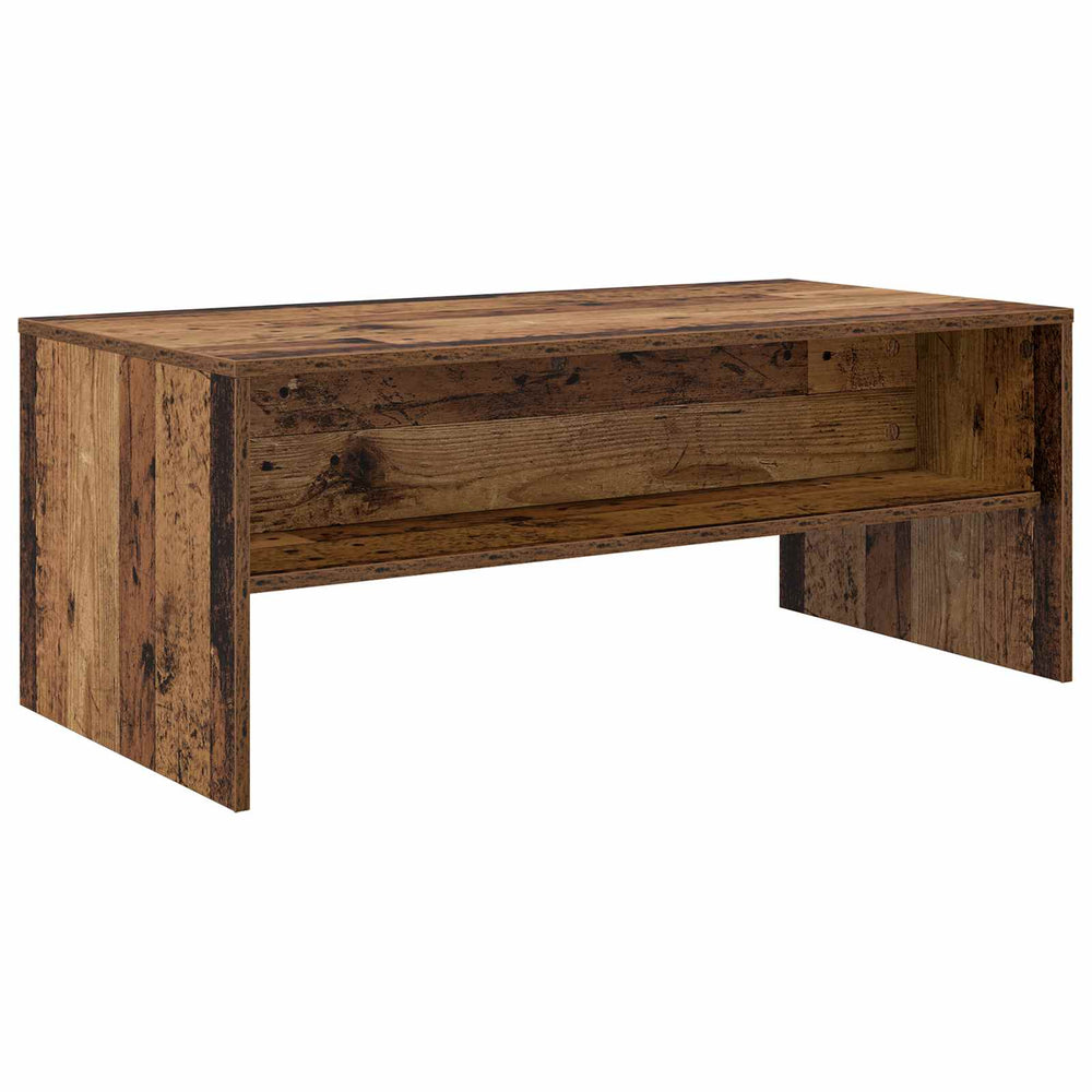 vidaXL Table basse en bois de récupération 100 x 50 x 40 cm Bois d'ingénierie