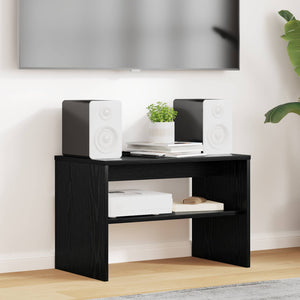 TV-Schrank Schwarz Eichen-Optik 60cm