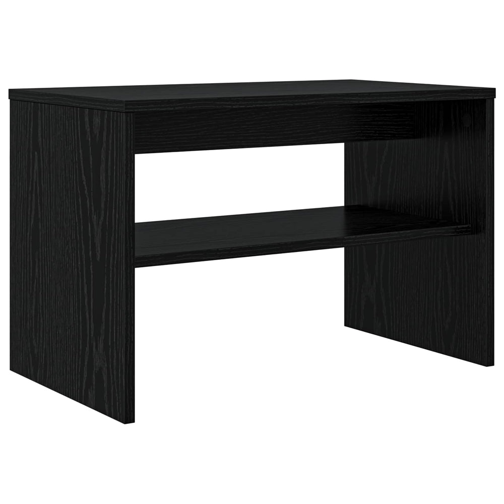 TV-Schrank Schwarz Eichen-Optik 60cm