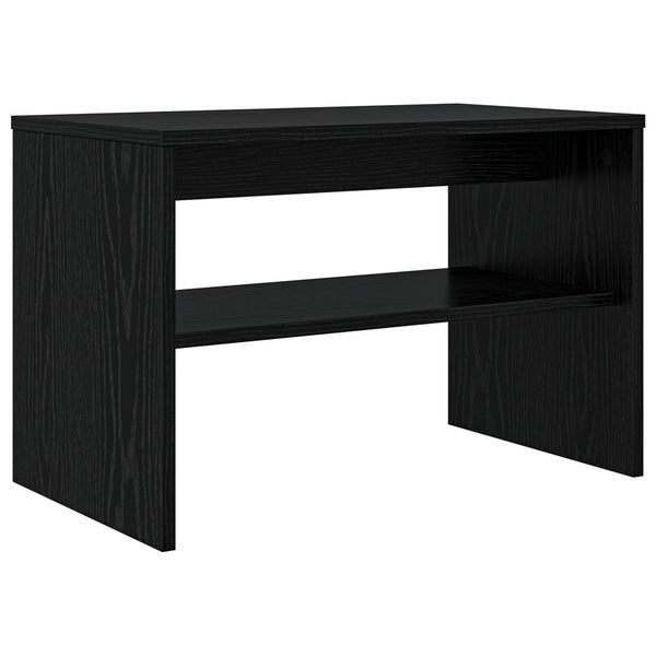 TV-Schrank Schwarz Eichen-Optik 60cm