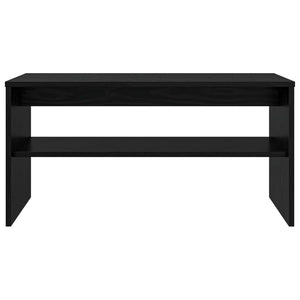 TV-Schrank Schwarz Eichen-Optik 80 cm
