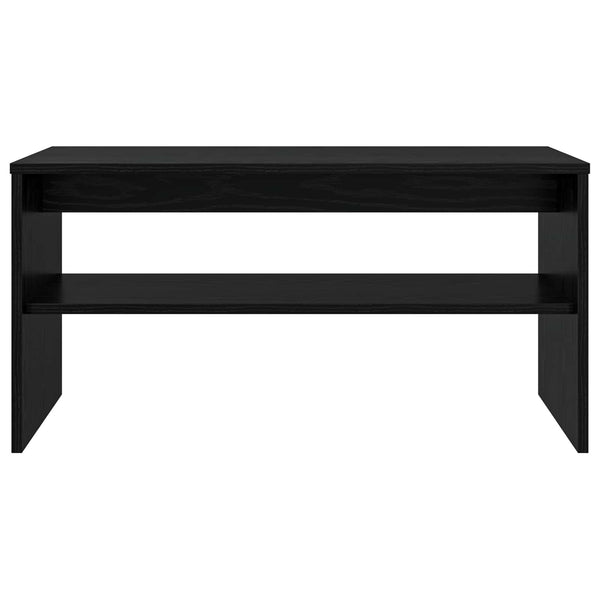 TV-Schrank Schwarz Eichen-Optik 80 cm