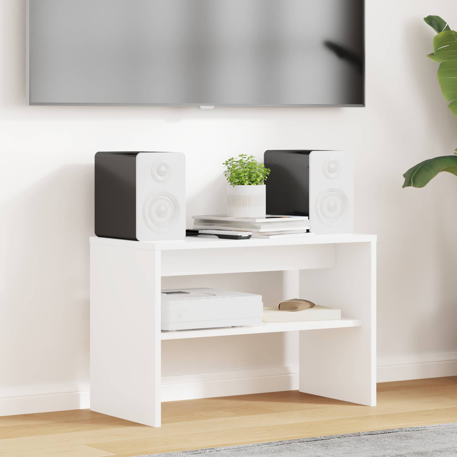 Weißer TV-Schrank, 60 cm