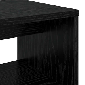 TV-Schrank Schwarz Eichen-Optik 60 cm