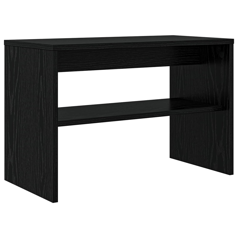 TV-Schrank Schwarz Eichen-Optik 60 cm