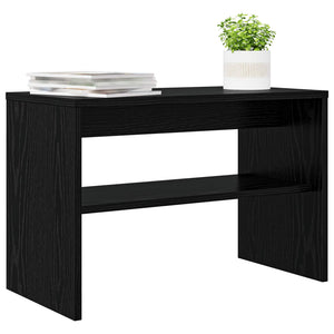 TV-Schrank Schwarz Eichen-Optik 60 cm