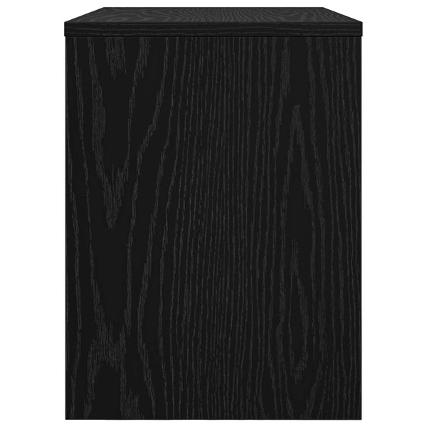 TV-Schrank Schwarz Eichen-Optik 60 cm