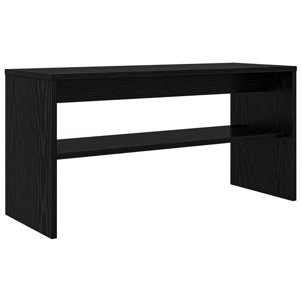 TV-Schrank Schwarz Eichen-Optik 80 cm