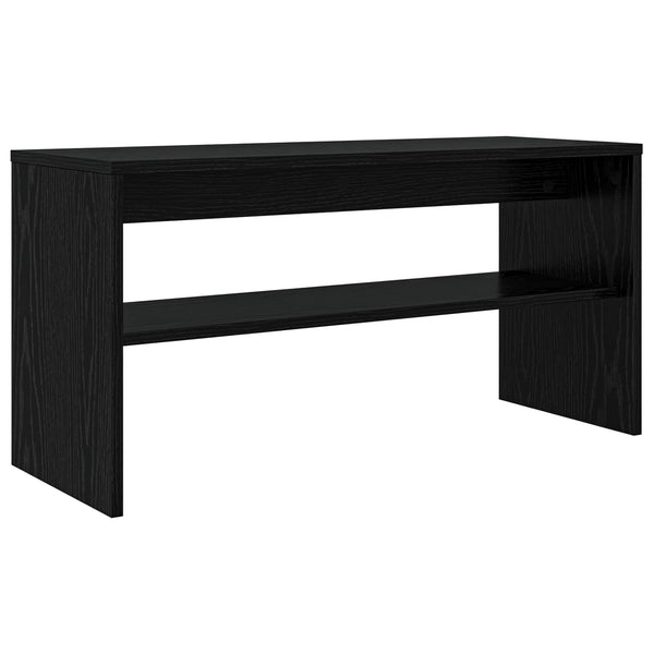 TV-Schrank Schwarz Eichen-Optik 80 cm