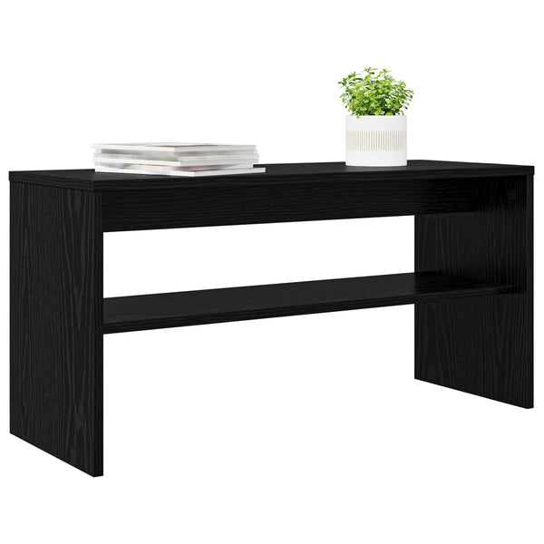 TV-Schrank Schwarz Eichen-Optik 80 cm