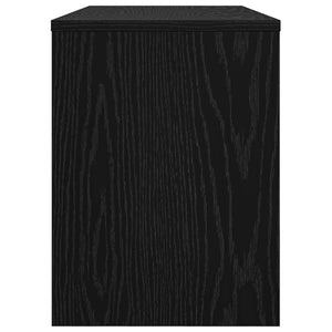 TV-Schrank Schwarz Eichen-Optik 80 cm