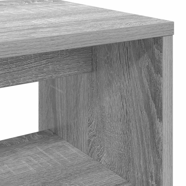 Grauer TV-Schrank Sonoma, 80 cm