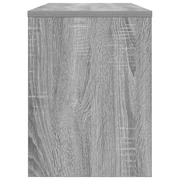 Grauer TV-Schrank Sonoma, 80 cm