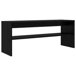 TV-Schrank Schwarz Eichen-Optik 100 cm