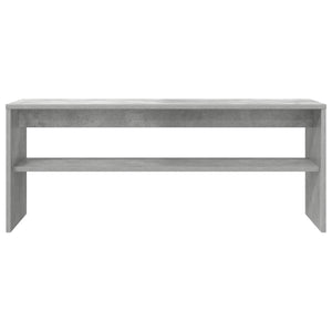 TV-Schrank Beton Grau 100 cm
