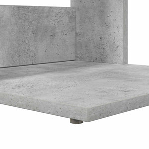 Beistelltisch Grau Betonoptik 40x62,5 cm