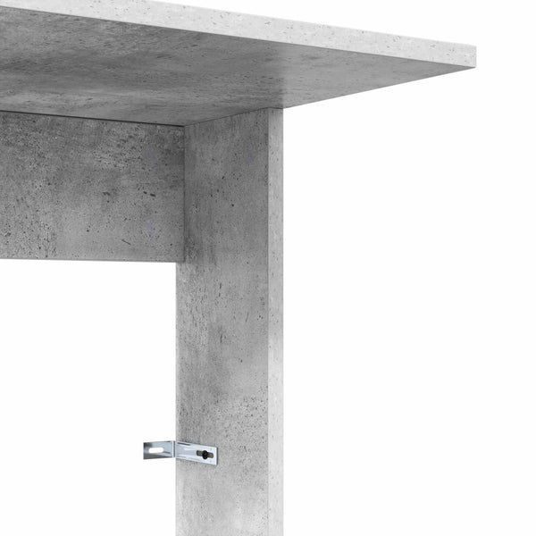 Beistelltisch Grau Betonoptik 40x62,5 cm