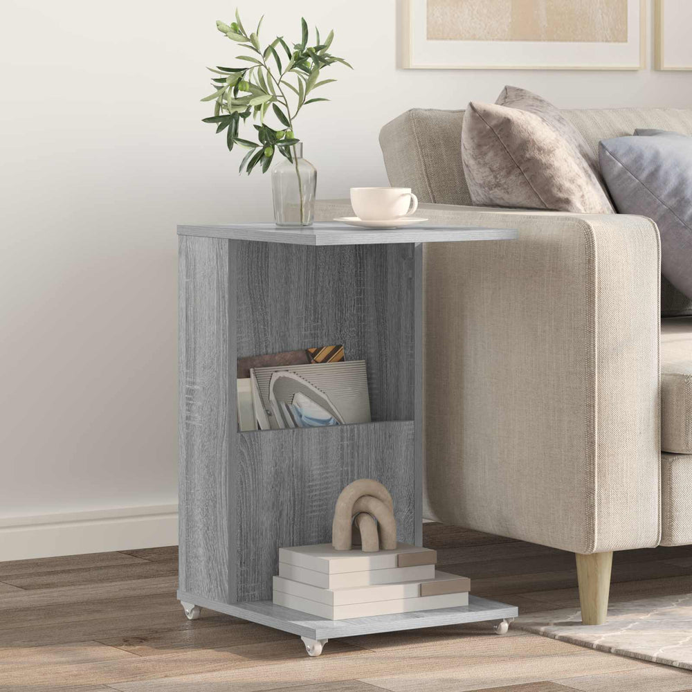 Beistelltisch Sonoma Grau 40x35x60cm