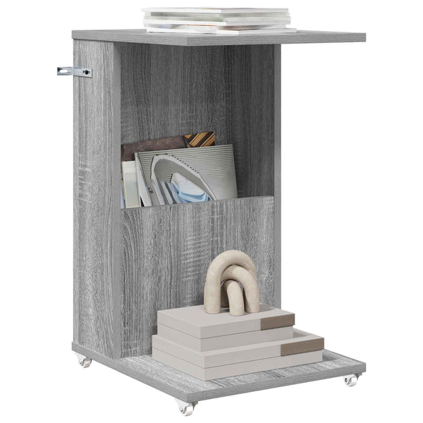 Beistelltisch Sonoma Grau 40x35x60cm