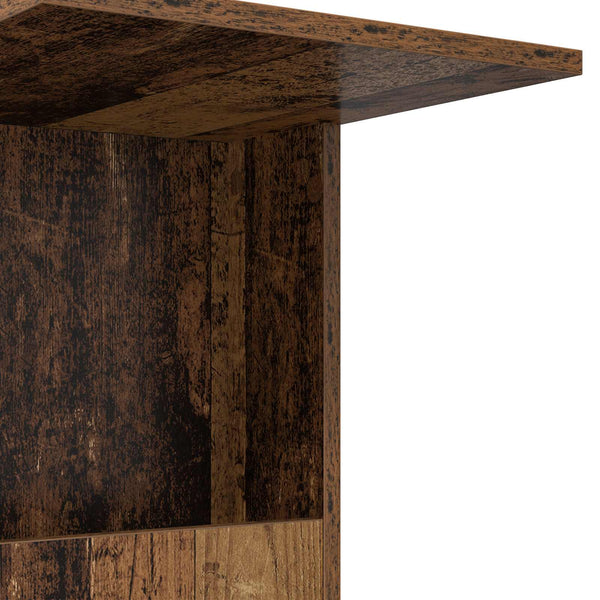 Beistelltisch Altholz mit Rollen 40x35x60cm